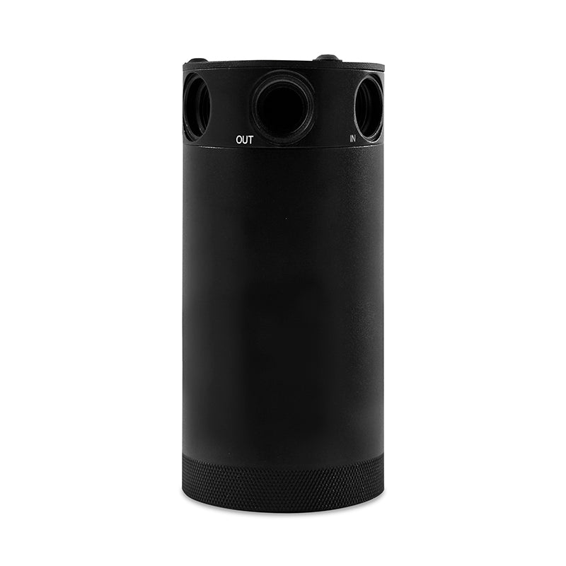 Mishimoto MMBCC-CBTHR-XLBK - Compact Baffled Oil Catch Can3-Port