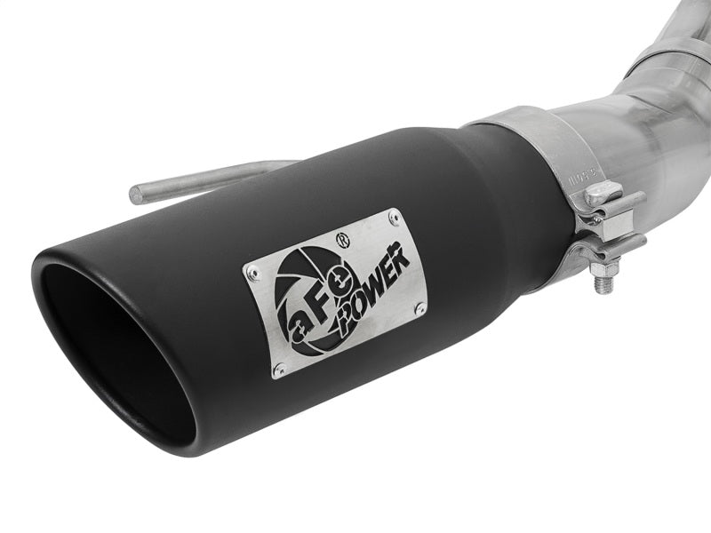 aFe MACH Force-Xp 3in to 3-1/2in 304 SS Cat-Back Exhaust w/Black Tip 17-18 Ford F-150 Raptor V6 3.5L