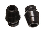 Energy Suspension 2.9101G FITS 2.9101G FITS 97-06 Jeep Wrangler YJ/TJ Black Front Bump Stop Set (Set of 2)
