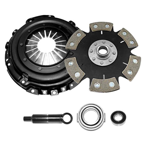 Competition Clutch 8022-0620 - Comp Clutch 1993-1995 Honda Civic Del Sol Stage 4 6 Pad Rigid Ceramic Clutch Kit