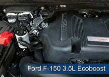 Load image into Gallery viewer, J&amp;L 2011-2023 Ford F-150 2.7L/3.5L/5.0L Passenger Side Oil Separator 3.0 - Clear Anodized