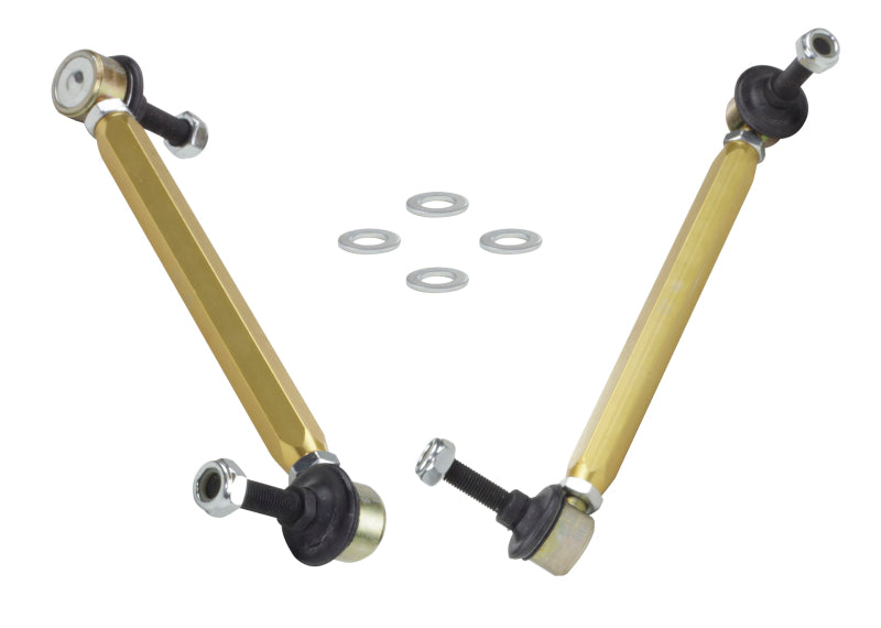 Whiteline KLC106 - 02-06 Mini Cooper S Rear Swaybar link kit-Adjustable ball end links