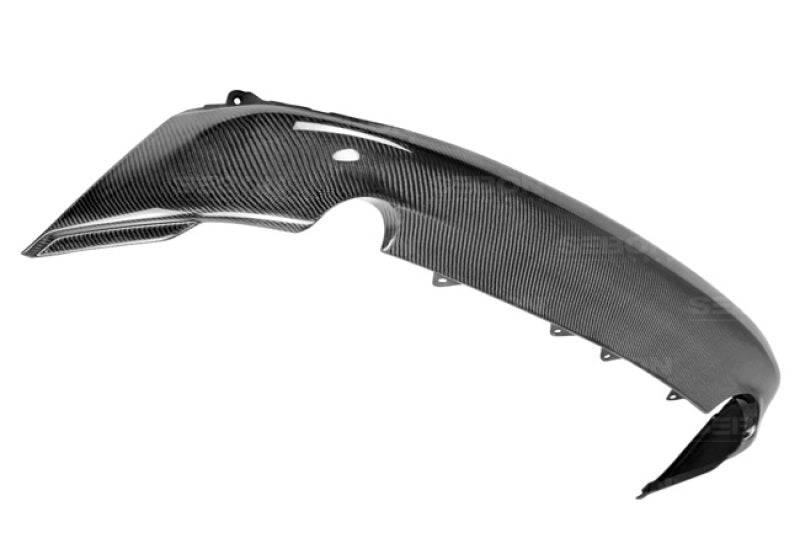 Seibon RL14LXIS-OE FITS 14 Lexus IS350 F Sport OEM-Style Carbon Fiber Rear Lip