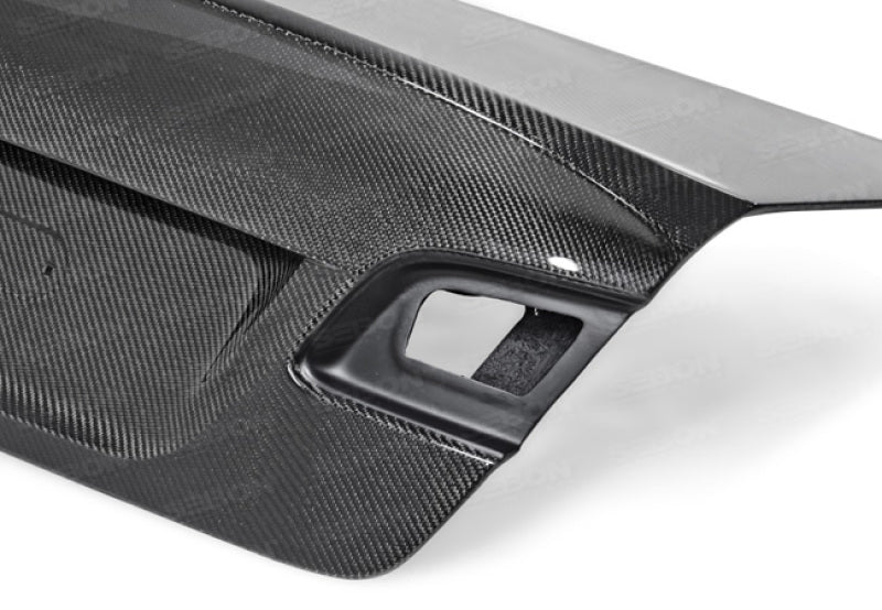 Seibon TL0708BMWE922D-C FITS 07-13 BMW E92 2DR CSL Style Carbon Fiber Trunk/Hatch