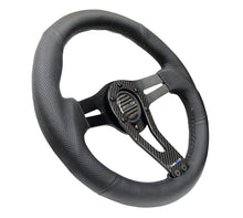 Load image into Gallery viewer, NRG RST-002RCF - Reinforced Steering Wheel (320mm) w/Carbon Center Spoke