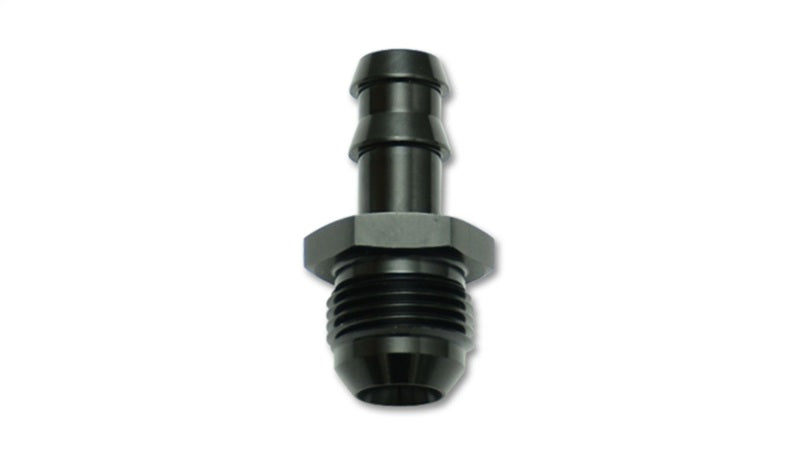 Vibrant 11207 FITS -6 AN to 3/8in Barb Straight Fitting - Aluminum