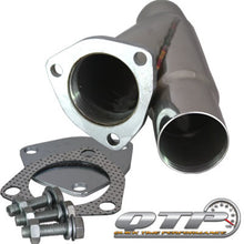 Load image into Gallery viewer, QTP 10225 - 2.25in Weld-On QTEC Exhaust Cutout Y-Pipe
