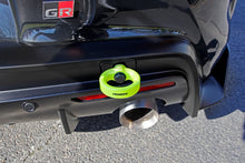 Load image into Gallery viewer, Perrin Performance PTP-BDY-250NY - Perrin 2020 Toyota Supra Tow Hook Kit (Rear) Neon Yellow