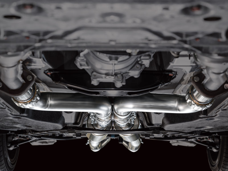 AWE Tuning 3015-32400 FITS AWE 2023 Nissan Z RZ34 RWD Touring Edition Catback Exhaust System w/ Chrome Silver Tips