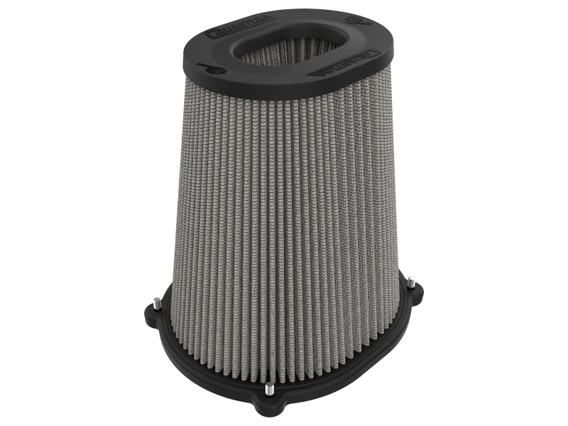 aFe 21-91133 FITS Quantum Pro DRY S Air Filter Inverted Top - 5.5inx4.25in Flange x 9in Height - Dry PDS