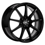 Enkei 441-770-0138BK - EDR9 17x7 4x100/114.3 38mm Offset 72.6 Bore Diameter Matte Black Wheel