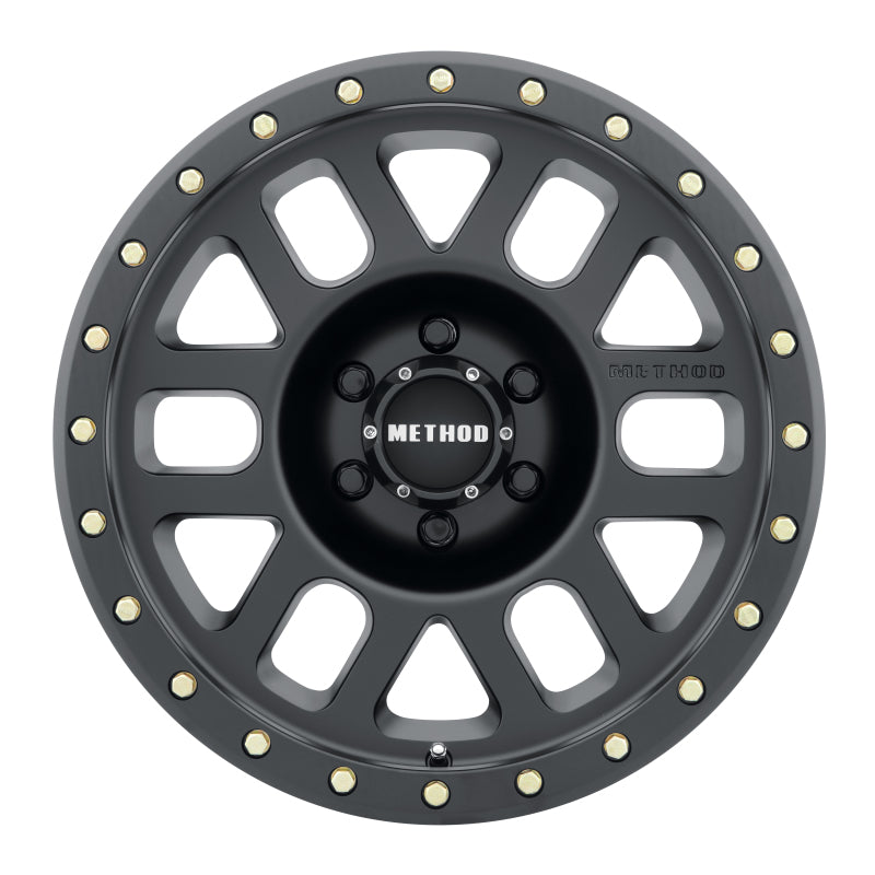 Method Wheels MR30978516500 -Method MR309 Grid 17x8.5 0mm Offset 6x135 94mm CB Matte Black Wheel