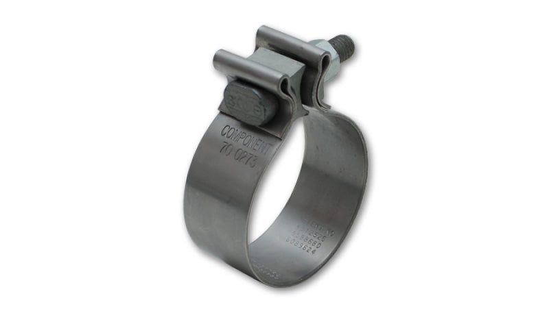 Vibrant 1164 FITS SS Accuseal Exhaust Seal Clamp for 2.25in OD Tubing (1in wide band)