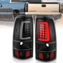 Load image into Gallery viewer, ANZO 311333 -  FITS: 2003-2006 Chevy Silverado 1500 LED Taillights Plank Style Black w/Clear Lens