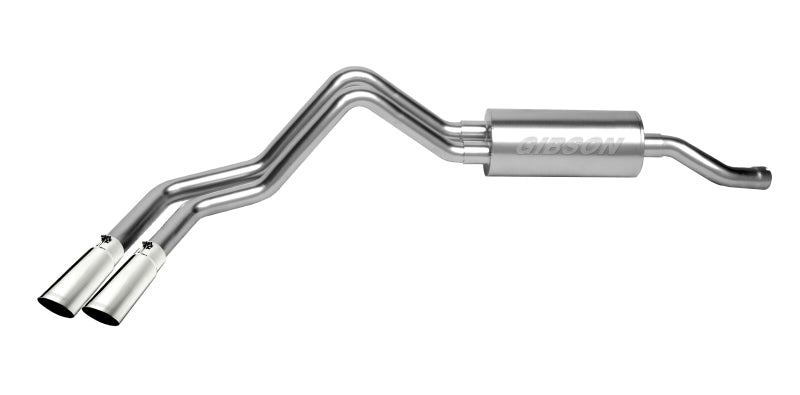 Gibson 9802 - 01-05 Ford Ranger XL 2.3L 1.75in Cat-Back Dual Sport Exhaust Aluminized