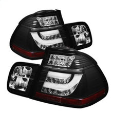 Load image into Gallery viewer, SPYDER 5015938 - Spyder BMW E46 3-Series 02-05 4Dr Light Bar Style LED Tail Lights Black ALT-YD-BE4602-4D-LBLED-BK