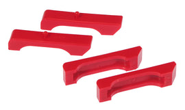 Prothane 68-87 GM Small Block Radiator Insolators - Red - free shipping - Fastmodz