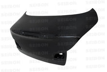 Load image into Gallery viewer, Seibon TL0809INFG374D FITS 08-09 Infiniti G37 4-door OEM Carbon Fiber Trunk Lid