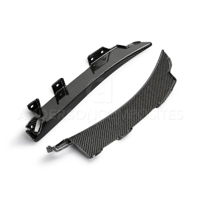 Anderson Composites AC-RMG20FDMU500 FITS 2020 Ford Mustang/Shelby GT500 Carbon Fiber Rear Mud Guards