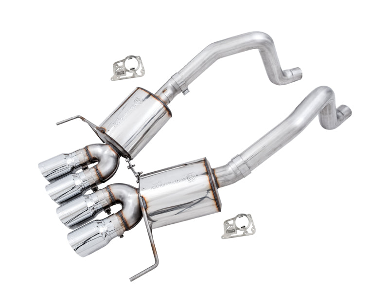 AWE Tuning 3015-42133 FITS 14-19 Chevy Corvette C7 Z06/ZR1 (w/o AFM) Touring Edition Axle-Back Exhaust w/Chrome Tips