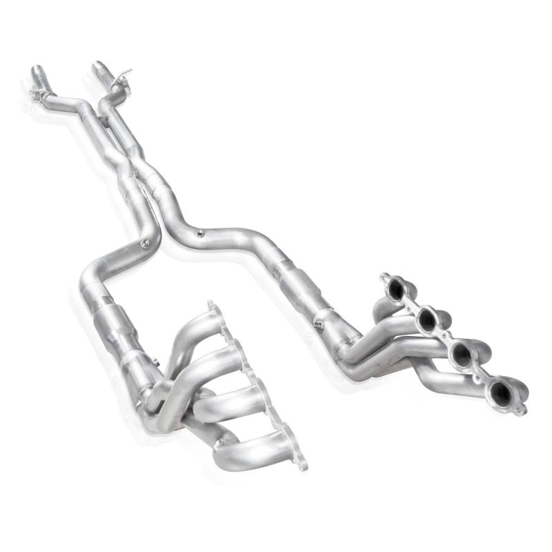 Stainless Works CA16HCAT - 2016-18 Camaro SS Headers 2in Primaries 3in High-Flow Cats X-Pipe AFM Delete