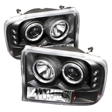 Load image into Gallery viewer, SPYDER 5010339 FITS 5010339 - Spyder Ford F250 Super Duty 99-04 Projector Version 2 LED Halo LED Blk PRO-YD-FF25099-1P-G2-BK