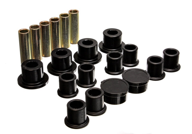 Energy Suspension 4.2154G FITS 98-11 Ford Ranger Black Rear Leaf Spring Bushing Set
