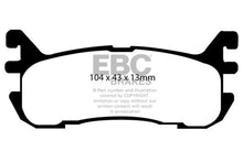 Load image into Gallery viewer, EBC 97-02 Ford Escort 2.0 Yellowstuff Rear Brake Pads