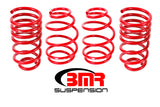BMR Suspension SP022R - BMR 10-15 5th Gen Camaro V8 Lowering Spring Kit (Set Of 4) Red