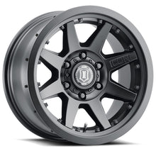 Load image into Gallery viewer, ICON 21817857345SB - Rebound Pro 17x8.5 5x5 -6mm Offset 4.5in BS 71.5mm Bore Satin Black Wheel