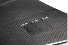 Load image into Gallery viewer, Seibon HD16FDFO-TS FITS 15-16 Ford Focus TS-Style Gloss Finish Carbon Fiber Hood