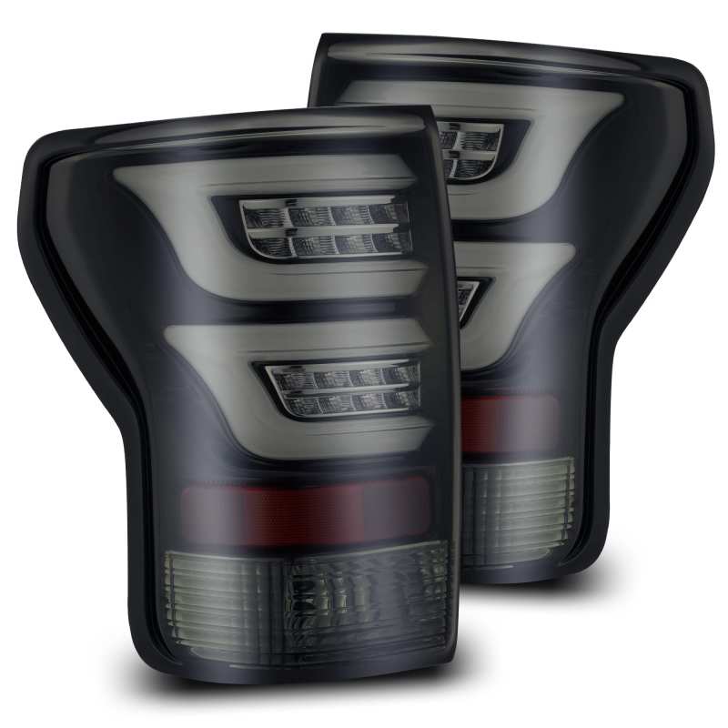 AlphaRex 670010 AlphaRex 07-13 Toyota Tundra PRO-Series LED Tail Lights Jet Black - free shipping - Fastmodz