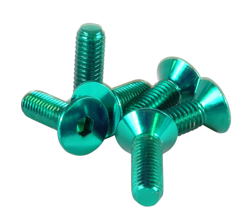 NRG SWS-100GN - Steering Wheel Screw Upgrade Kit (Conical)Green