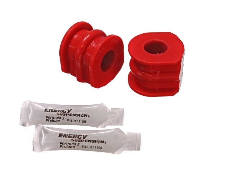 Energy Suspension 7.5127R - 03-07 Infiniti G-35 Coupe RWD / 02-09 350Z Red 21mm Rear Sway Bar Frame Bushings