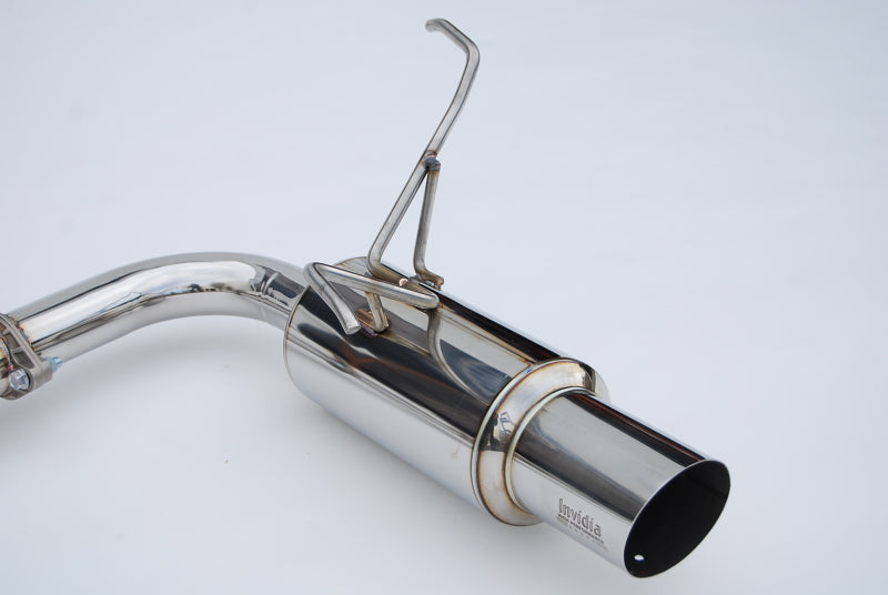 Invidia HS22WRXGTP FITS 2022+ Subaru WRX N1 Twin Outlet Single Layer SS Tip Cat-Back Exhaust