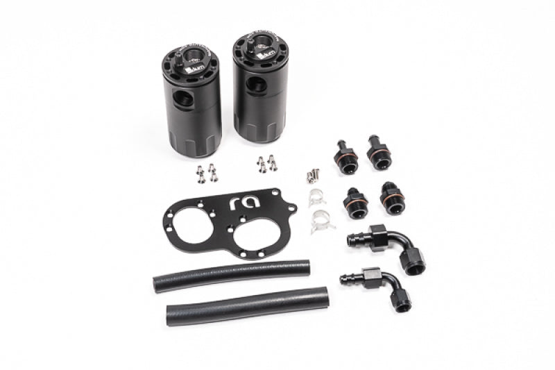 Radium Engineering 20-0019-FL - Lotus Elise/Exige (2ZZ-GE) Dual Catch Can Kit Fluid Lock