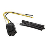 NAMZ Replacement Headlamp H4 Pigtail (Models w/H4 Headlight Harness) Incl. Connector/Shrink/Termnls
