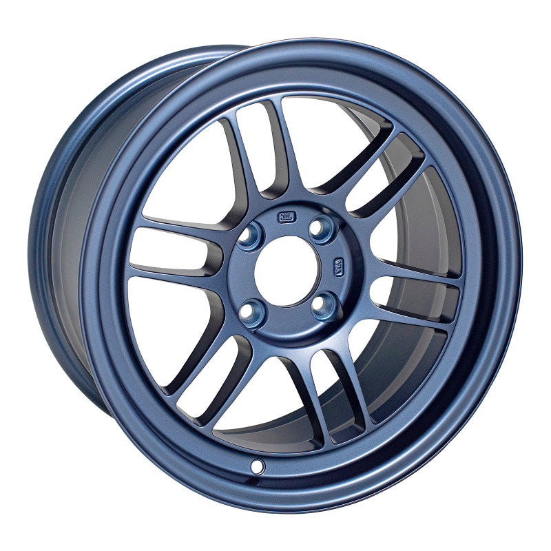 Enkei 3795804928MB - RPF1 15x8 4x100 28mm Offset 5 Hub Bore Matte Blue Wheel11.64Lbs (MOQ 40)