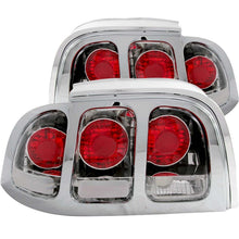 Load image into Gallery viewer, ANZO 221018 FITS 1994-1998 Ford Mustang Taillights Chrome