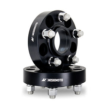 Load image into Gallery viewer, Mishimoto MMWS-001-250BK - Wheel Spacers5X114.3 / 70.5 / 25 / M14Black