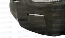 Load image into Gallery viewer, Seibon HD0305MITEVO8-CW FITS 03-07 Mitsubishi Evo 8 &amp; 9 CW Carbon Fiber Hood