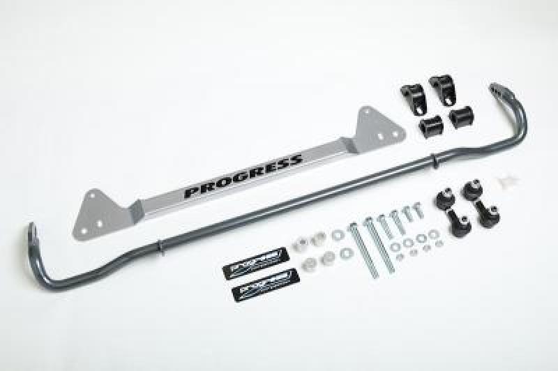 Progress Tech 92-95 Honda Civic Rear Sway Bar (22mm - Adjustable) Incl Bar Brace and Adj End Links - free shipping - Fastmodz