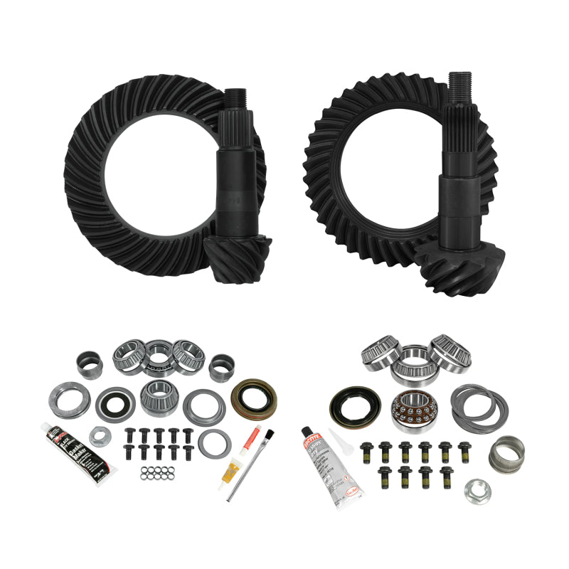 Yukon Gear & Axle YGK079 - Yukon Gear & Install Kit Package Jeep JL Non-Rubicon D44 (M220) R / D30 (M186) F4.88 Ratio