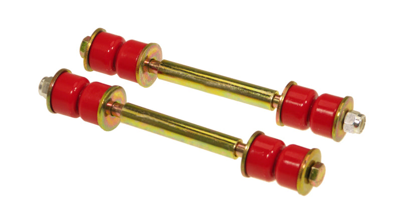 Prothane Universal End Link Set - 5in Mounting Length - Red - free shipping - Fastmodz