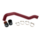 Wehrli WCF100352-RED - 04.5-10 Chevrolet 6.6L LLY/LBZ/LMM Duramax Driver Side 3in Intercooler Pipe WCFab Red