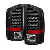 SPYDER 5073013 - Xtune Dodge Ram 07-08 1500 / Ram 07-09 2500/3500 LED Tail Lights Black ALT-JH-DR07-LED-BK