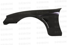 Load image into Gallery viewer, Seibon FF9398TYSUP-TV FITS 93-98 Toyota Supra TV-Style Carbon Fiber Fenders (Pair)