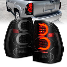 Load image into Gallery viewer, ANZO 311372 -  FITS: 2002-2009 Chevrolet Trailblazer LED Tail Lights w/ Light Bar Black Housing Smoke Lens