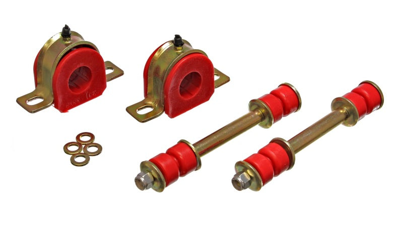 Energy Suspension 3.5190R - 82-04 GM Blazer/S-10/S15 / 91-94 Oldsmobile Bravada Complete Front Sway Bar Red Bu