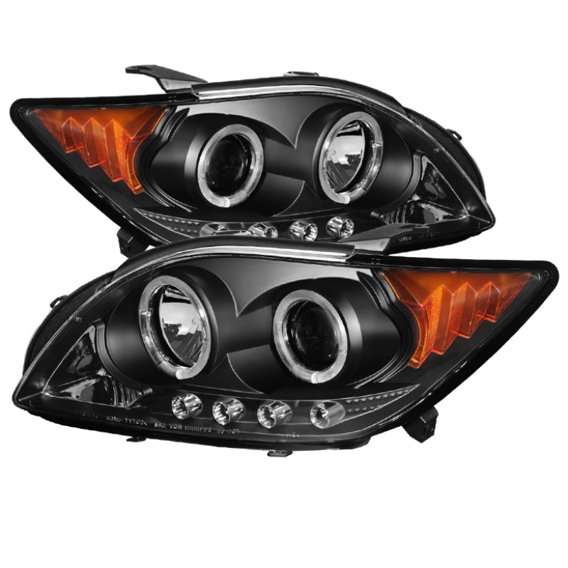 SPYDER 5073303 - Spyder Scion TC 08-10 Projector Headlights LED Halo -Replaceable LEDs Blk PRO-YD-TTC08-HL-BK